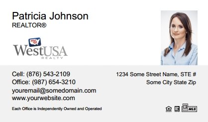 West-Usa-Business-Card-With-Small-Photo-TH51-P2-L1-D1-White-Others