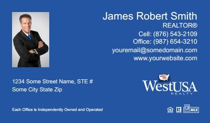 West-Usa-Business-Card-With-Small-Photo-TH54-P1-L1-D3-Blue