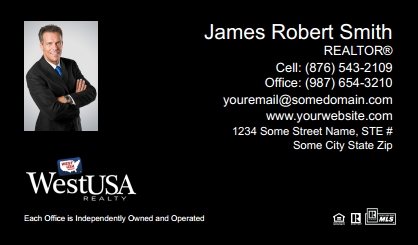West-Usa-Business-Card-With-Small-Photo-TH55-P1-L1-D3-Black