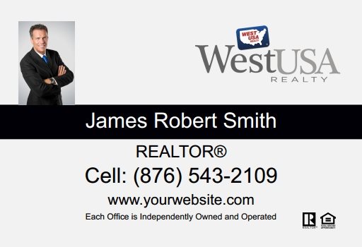 West Usa Realty Car Magnets WUR-CM-001