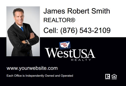 West Usa Realty Car Magnets WUR-CM-004