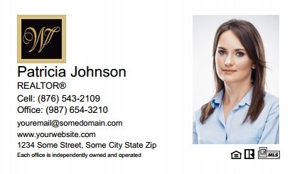 William Davis Realty Business Card Labels WDR-BCL-002