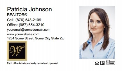 William Davis Realty Business Cards WDR-BC-004