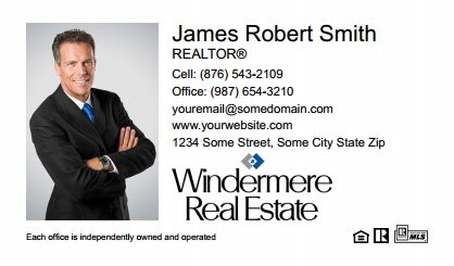 Windermere Real Estate Business Cards WRE-BC-003