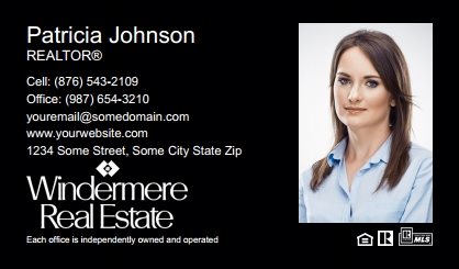 Windermere Real Estate Business Cards WRE-BC-007