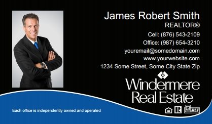 Windermere-Real-Estate-Business-Card-Compact-With-Medium-Photo-TH10C-P1-L3-D3-Black-Blue-White