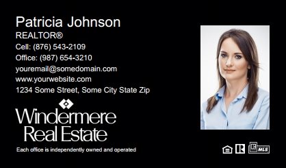 Windermere-Real-Estate-Business-Card-Compact-With-Medium-Photo-TH18B-P2-L3-D3-Black