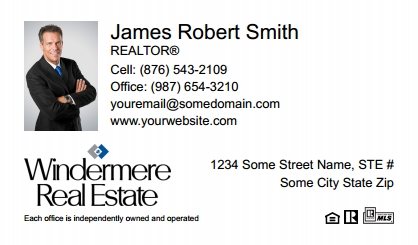 Windermere-Real-Estate-Business-Card-Compact-With-Small-Photo-TH04W-P1-L1-D1-White
