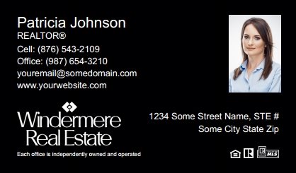 Windermere-Real-Estate-Business-Card-Compact-With-Small-Photo-TH05B-P2-L3-D3-Black