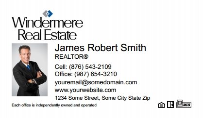 Windermere-Real-Estate-Business-Card-Compact-With-Small-Photo-TH12W-P1-L1-D1-White