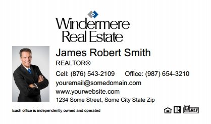 Windermere-Real-Estate-Business-Card-Compact-With-Small-Photo-TH16W-P1-L1-D1-White