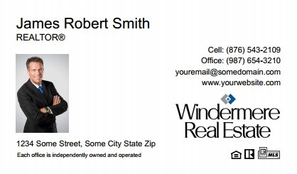 Windermere-Real-Estate-Business-Card-Compact-With-Small-Photo-TH21W-P1-L1-D1-White
