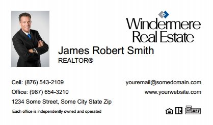 Windermere-Real-Estate-Business-Card-Compact-With-Small-Photo-TH25W-P1-L1-D1-White