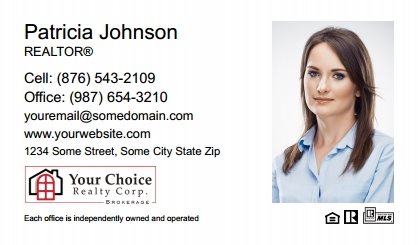 Your Choice Realty Canada Business Card Labels YCRC-BCL-004
