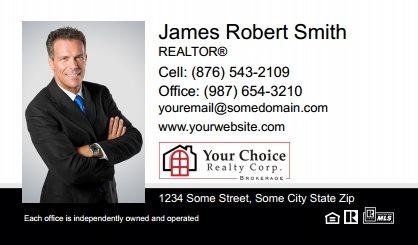 Your-Choice-Realty-Canada-Business-Card-Compact-With-Full-Photo-T1-TH04BW-P1-L1-D3-Black-White-Others