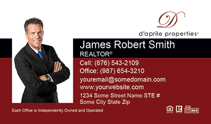 daprile-properties-Business-Card-Core-With-Full-Photo-TH52-P1-L1-D3-Red-Black-White