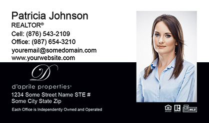 daprile-properties-Business-Card-Core-With-Full-Photo-TH53-P2-L3-D3-Black-White