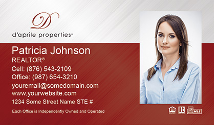 daprile-properties-Business-Card-Core-With-Full-Photo-TH62-P2-L1-D3-Red-White-Others