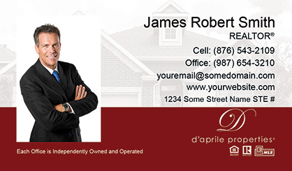 daprile-properties-Business-Card-Core-With-Full-Photo-TH68-P1-L3-D3-Red-White-Others