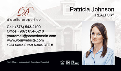 daprile-properties-Business-Card-Core-With-Medium-Photo-TH61-P2-L1-D3-Black-White-Others