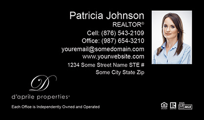 daprile-properties-Business-Card-Core-With-Small-Photo-TH55-P2-L3-D3-Black