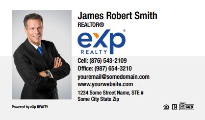 eXp Realty Business Card Labels EXPR-BCL-001