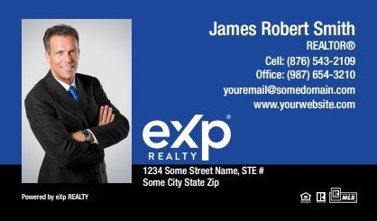 eXp Realty Business Card Labels EXPR-BCL-007