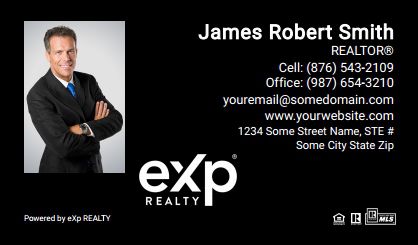eXp-Realty-Business-Card-Core-With-Medium-Photo-TH55-P1-L3-D3-Black