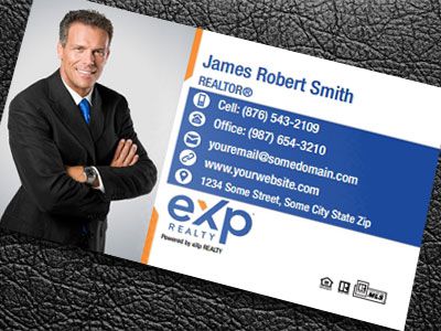 eXp Realty Gloss Laminated Business Cards EXPR-BCLAM-005