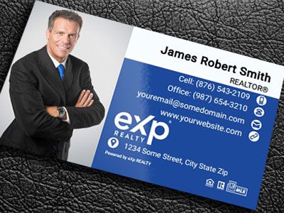 eXp Realty Gloss Laminated Business Cards EXPR-BCLAM-009
