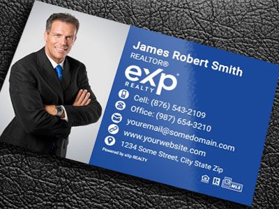 eXp Realty Gloss Laminated Business Cards EXPR-BCLAM-013