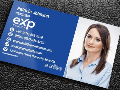 eXp Realty Gloss Laminated Business Cards EXPR-BCLAM-015