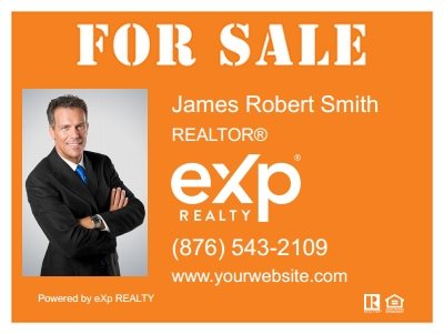 eXp Realty Plastic Signs EXPR-SAFU1824PL-001