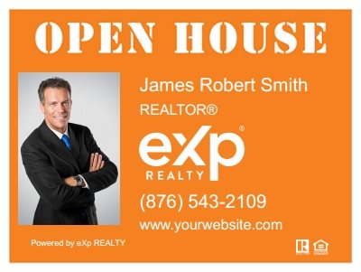 eXp Realty Plastic Signs EXPR-SAFU1824PL-003