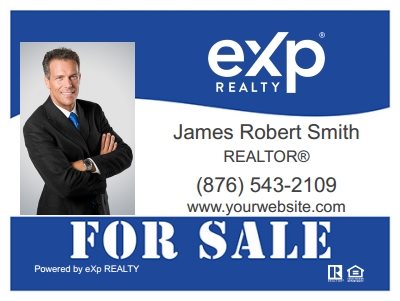 eXp Realty Plastic Signs EXPR-SAFU1824PL-007