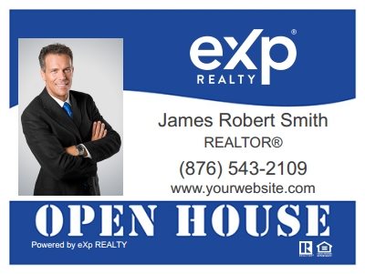 eXp Realty Plastic Signs EXPR-SAFU1824PL-009
