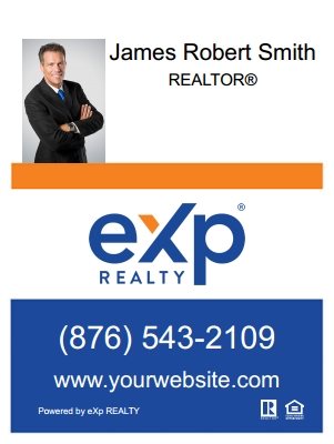eXp Realty Plastic Signs EXPR-SAFU2418PL-002