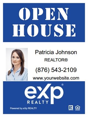 eXp Realty Plastic Signs EXPR-SAFU2418PL-009