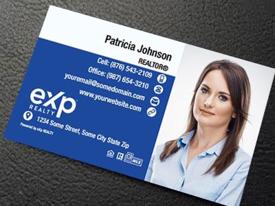 eXp Realty Silk Laminated Business Cards EXPR-BCSILK-011