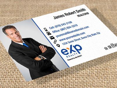eXp Realty Suede Soft Touch Business Cards EXPR-BCSUEDE-001