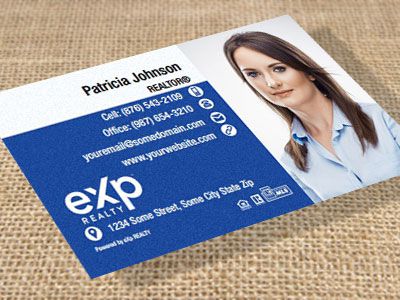 eXp Realty Suede Soft Touch Business Cards EXPR-BCSUEDE-011