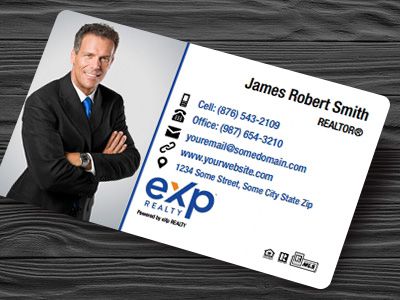 eXp Realty Plastic Business Cards EXPR-BCWPLAS-001