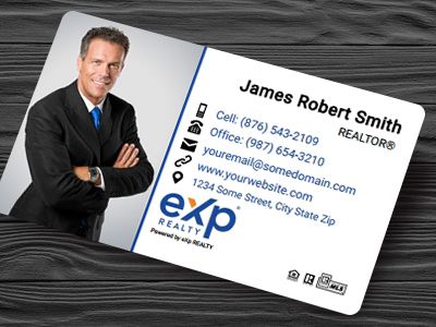 eXp Realty Plastic Business Cards EXPR-BCWPLAS-001