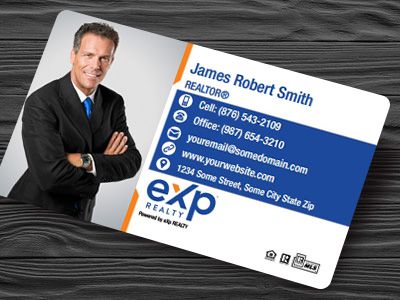eXp Realty Plastic Business Cards EXPR-BCWPLAS-005