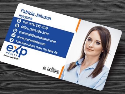 eXp Realty Plastic Business Cards EXPR-BCWPLAS-007