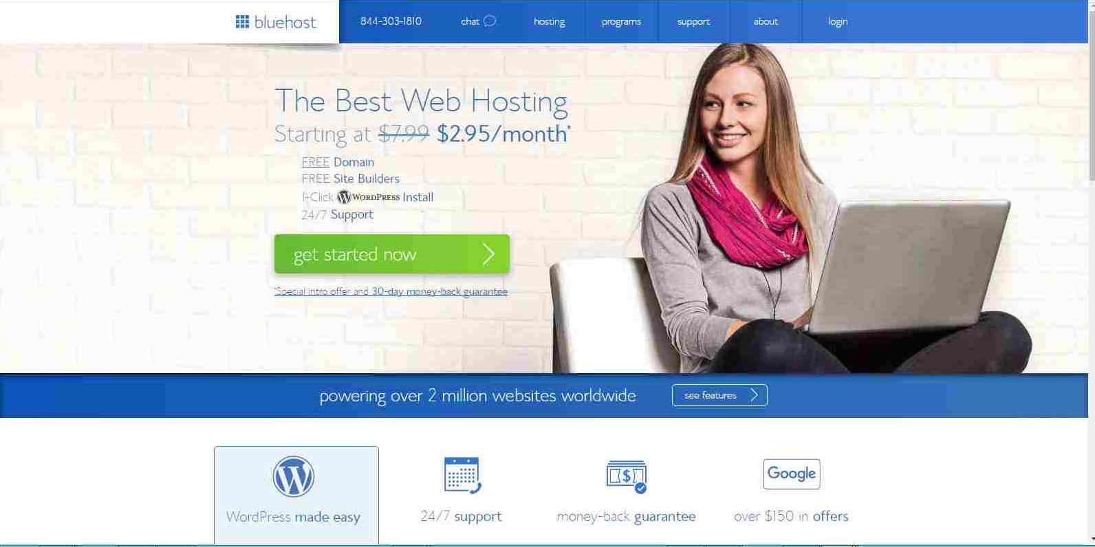 Hosting Services by Bluehost