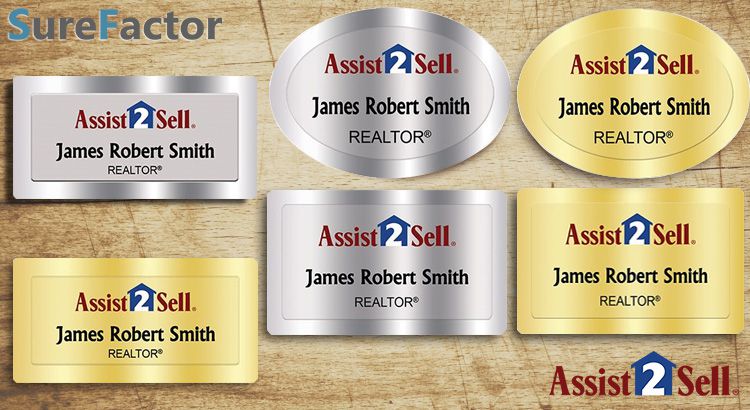 Assist2Sell Name Badges