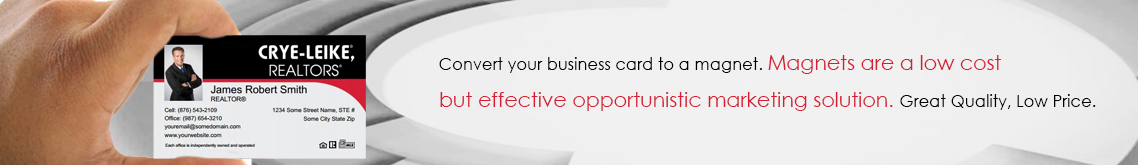 Crye-Leike Inc Realtors Business Card Magnets