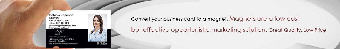 Daprile Properties Business Card Magnets
