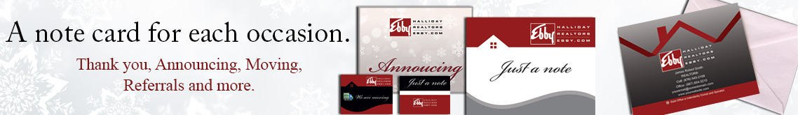 Ebby Halliday Realtors Note Cards